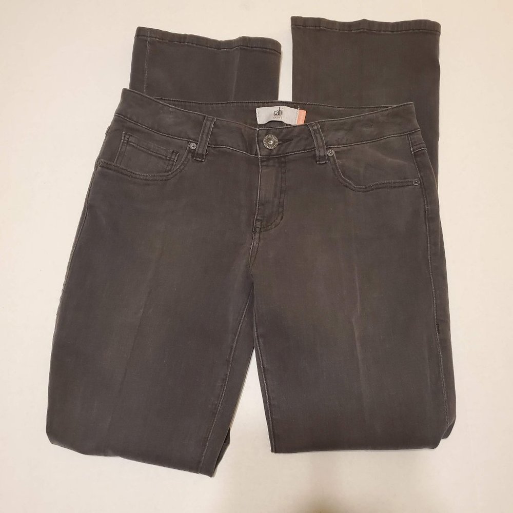 CABI black slim boot jeans size 6